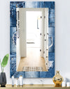 Blue Jeans - Modern Mirror - Vanity Mirror