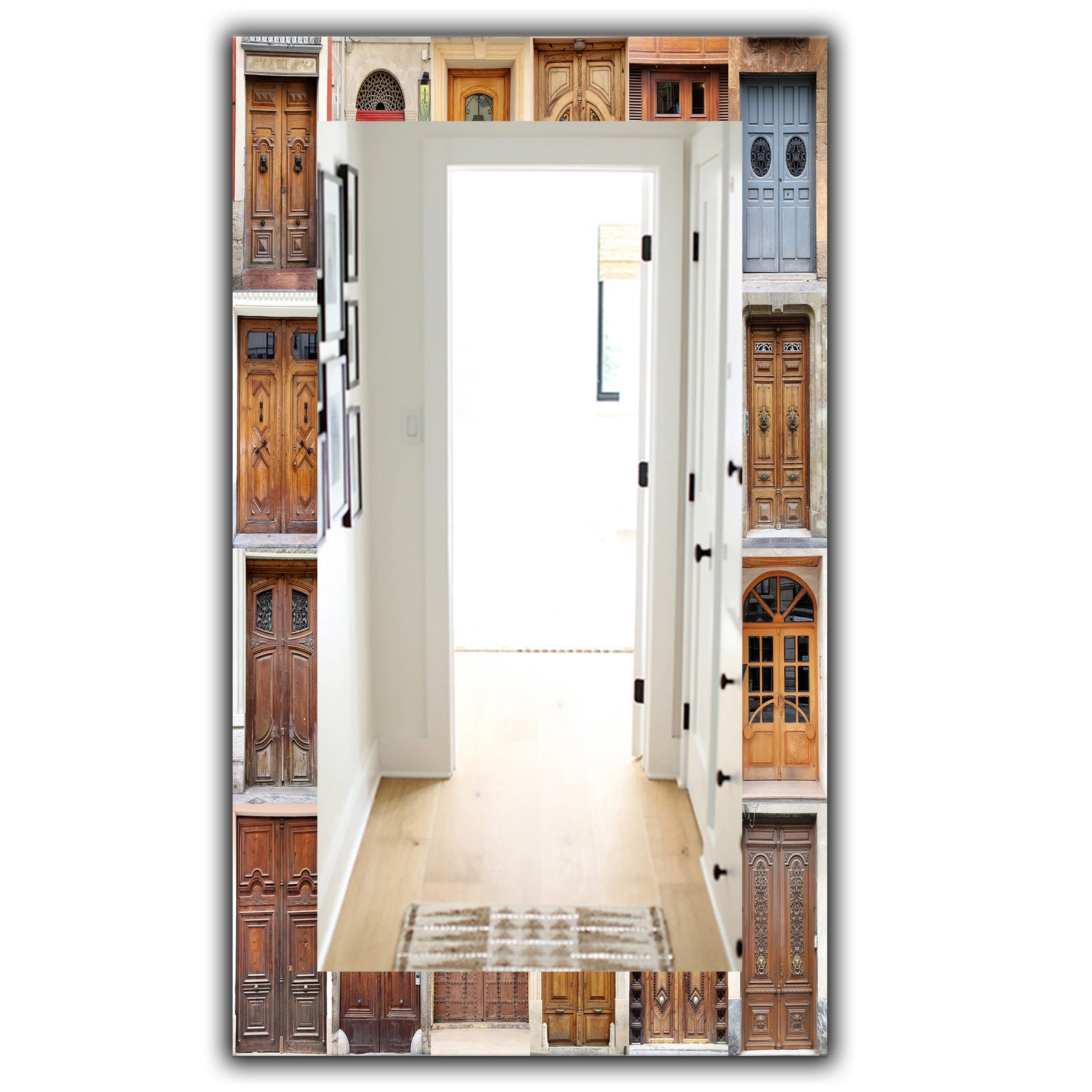 Art Nouveau Doors - Modern Mirror - Wall Mirror