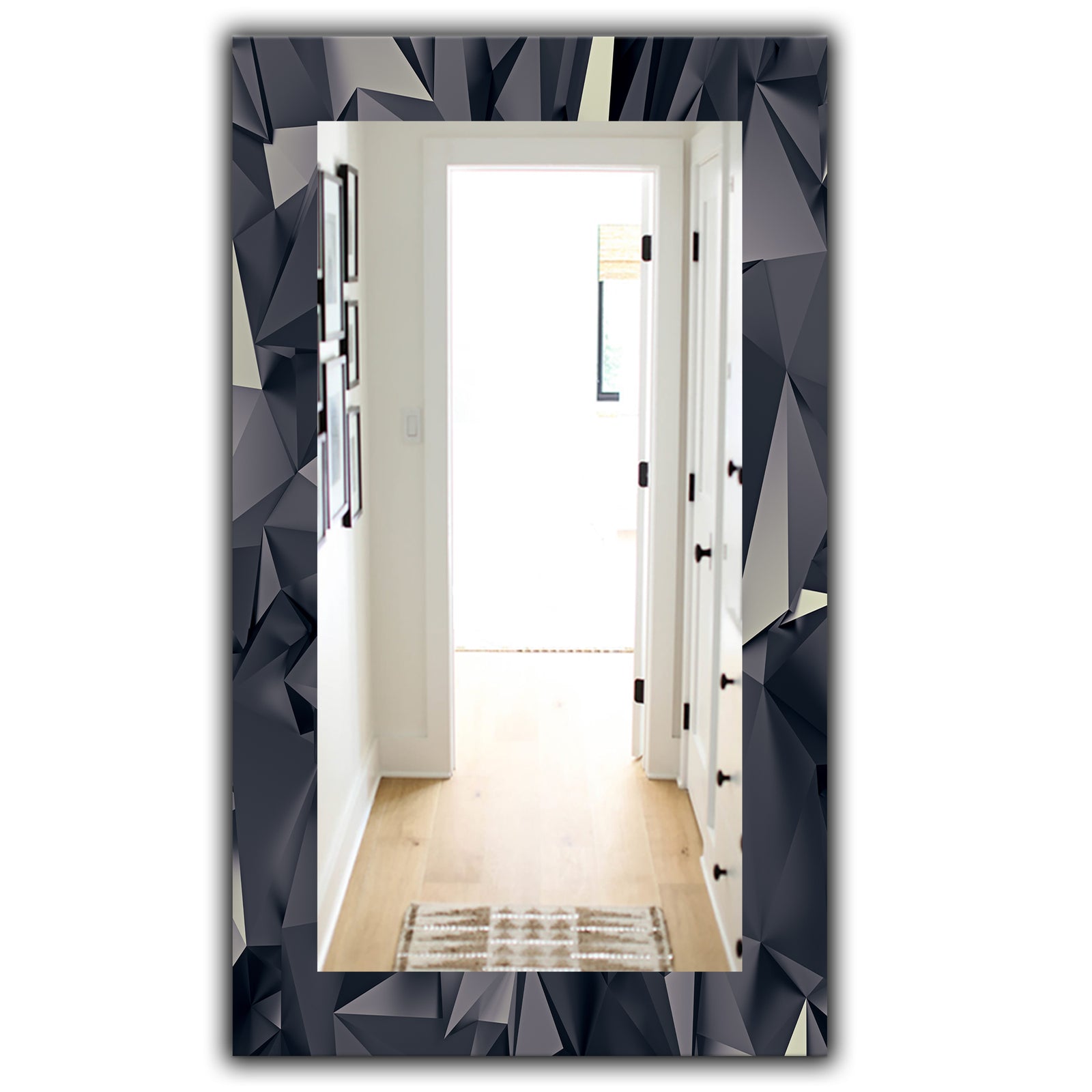 Shades Of Black - Modern Mirror - Wall Mirror