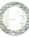 Stone 2 - Modern Mirror - Oval or Round Wall Mirror
