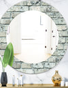 Stone 2 - Modern Mirror - Oval or Round Wall Mirror