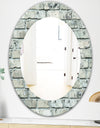 Stone 2 - Modern Mirror - Oval or Round Wall Mirror