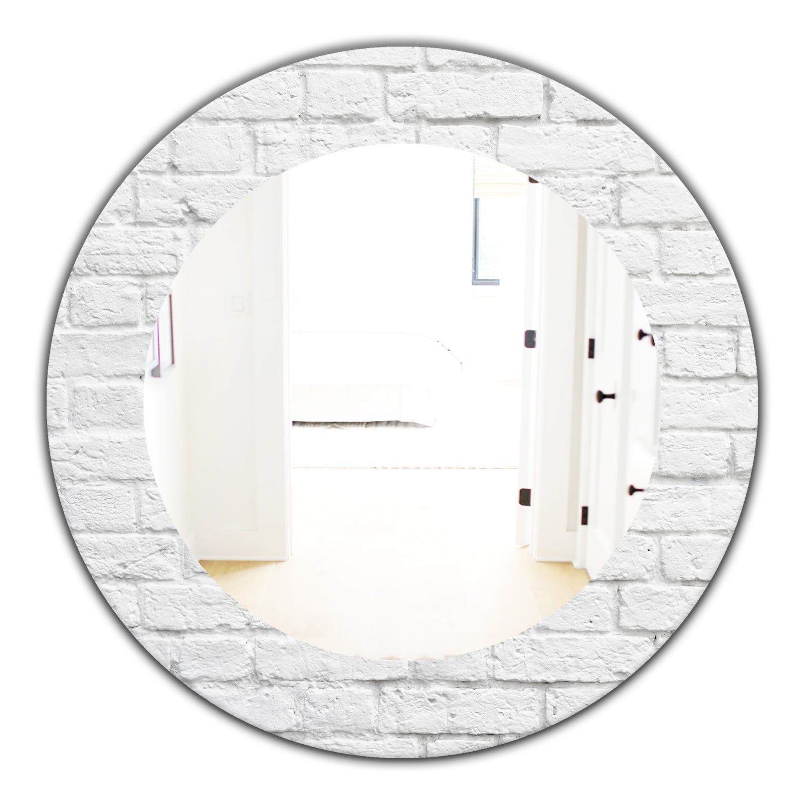 Stone 3 - Traditional Mirror - Oval or Round Wall Mirror