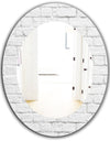 Stone 3 - Traditional Mirror - Oval or Round Wall Mirror