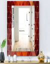Triangular Colourfields 17 - Modern Mirror - Wall Mirror