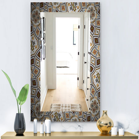 Arabic Mosaic - Modern Mirror - Wall Mirror
