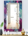 Triangular Colourfields 19 - Modern Mirror - Wall Mirror