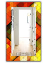 Triangular Colourfields 21 - Modern Mirror - Wall Mirror