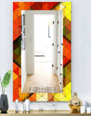 Triangular Colourfields 21 - Modern Mirror - Wall Mirror