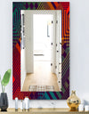 Grungy Geometric - Modern Mirror - Wall Mirror