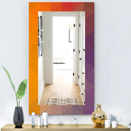 Dotted Geometry - Modern Mirror - Wall Mirror