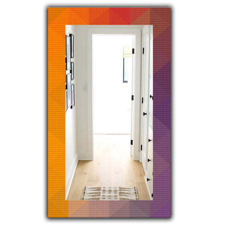 Dotted Geometry - Modern Mirror - Wall Mirror
