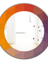 Dotted Geometry - Modern Mirror - Oval or Round Wall Mirror