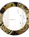 Gear Mecanics - Modern Mirror - Oval or Round Wall Mirror