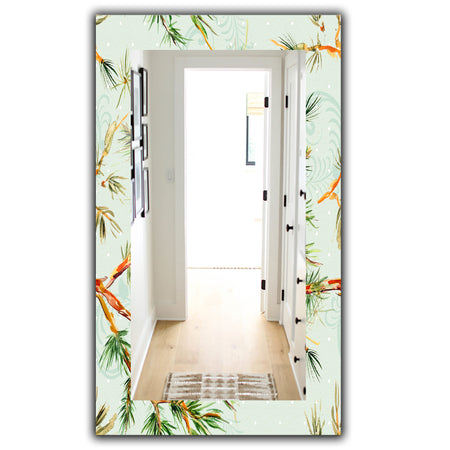 Tropical Mood Foliage 22 - Traditional Mirror - Vanity Mirror