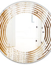 Marbled Geode 3 - Modern Round or Oval Wall Mirror - Wave