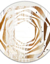 Marbled Geode 3 - Modern Round or Oval Wall Mirror - Whirl