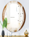 Marbled Geode 3 - Modern Round Wall Mirror - Triple C