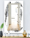 Feathers 28 - Bohemian and Eclectic Mirror - Vanity Mirror