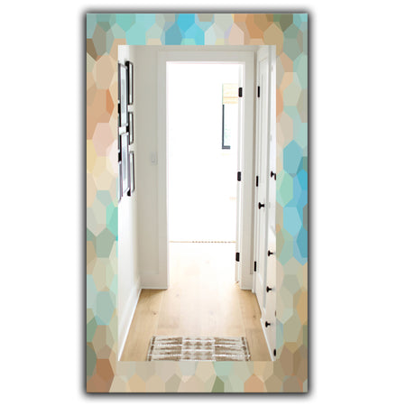 Honeycomb 4 - Modern Mirror - Wall Mirror