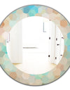 Honeycomb 4 - Modern Mirror - Oval or Round Wall Mirror