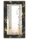 Black Leaves - Traditional Mirror - Wall Mirror