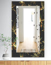 Black Leaves - Traditional Mirror - Wall Mirror