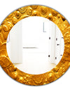 Yellow Moods 23 - Modern Mirror - Oval or Round Wall Mirror
