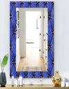 Leather Print V - Modern Mirror - Wall Mirror