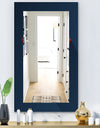 Simple Blue - Modern Mirror - Wall Mirror