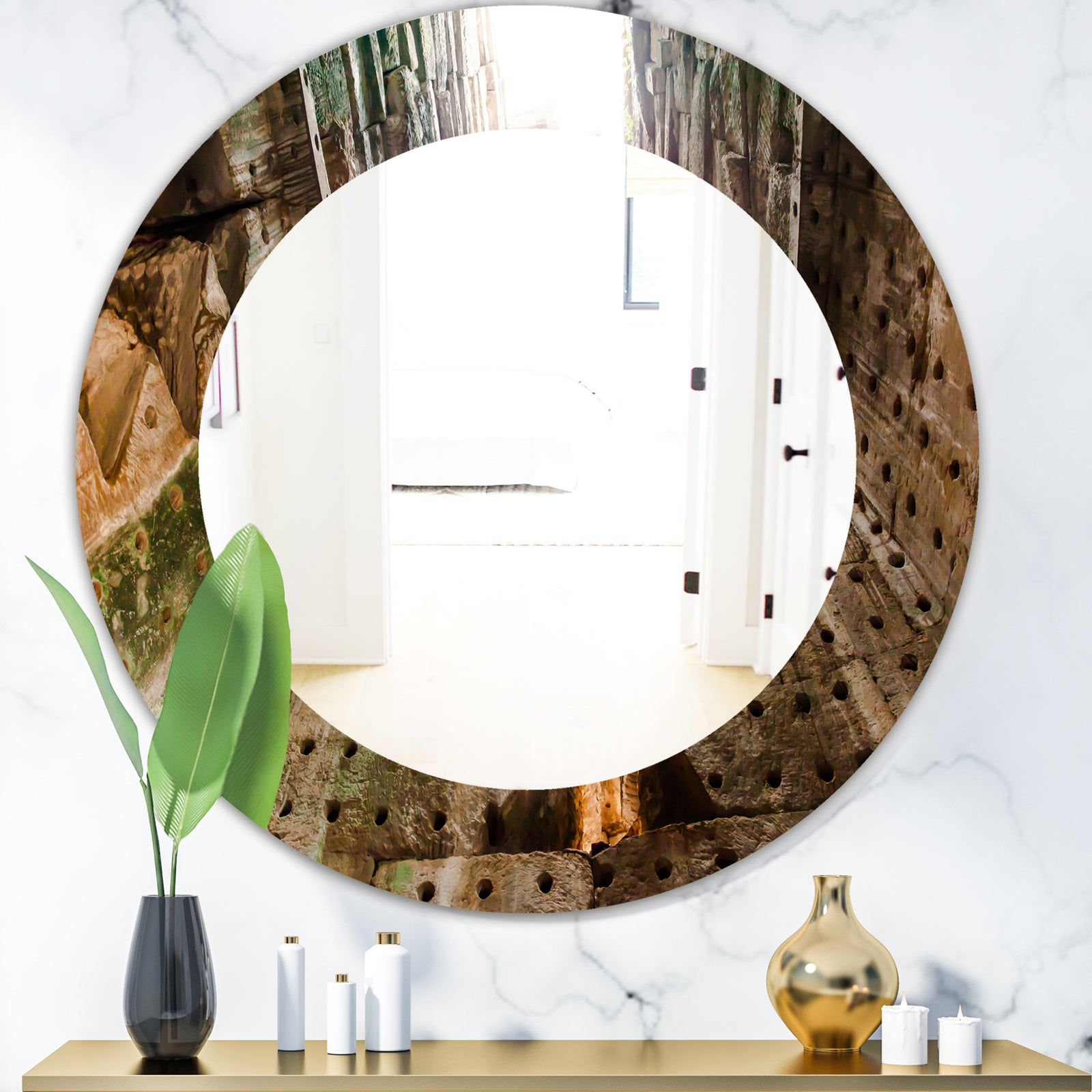 Canyon - Modern Mirror - Oval or Round Wall Mirror