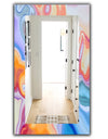 Marbled Geode 6 - Modern Mirror - Wall Mirror