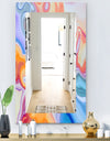Marbled Geode 6 - Modern Mirror - Wall Mirror