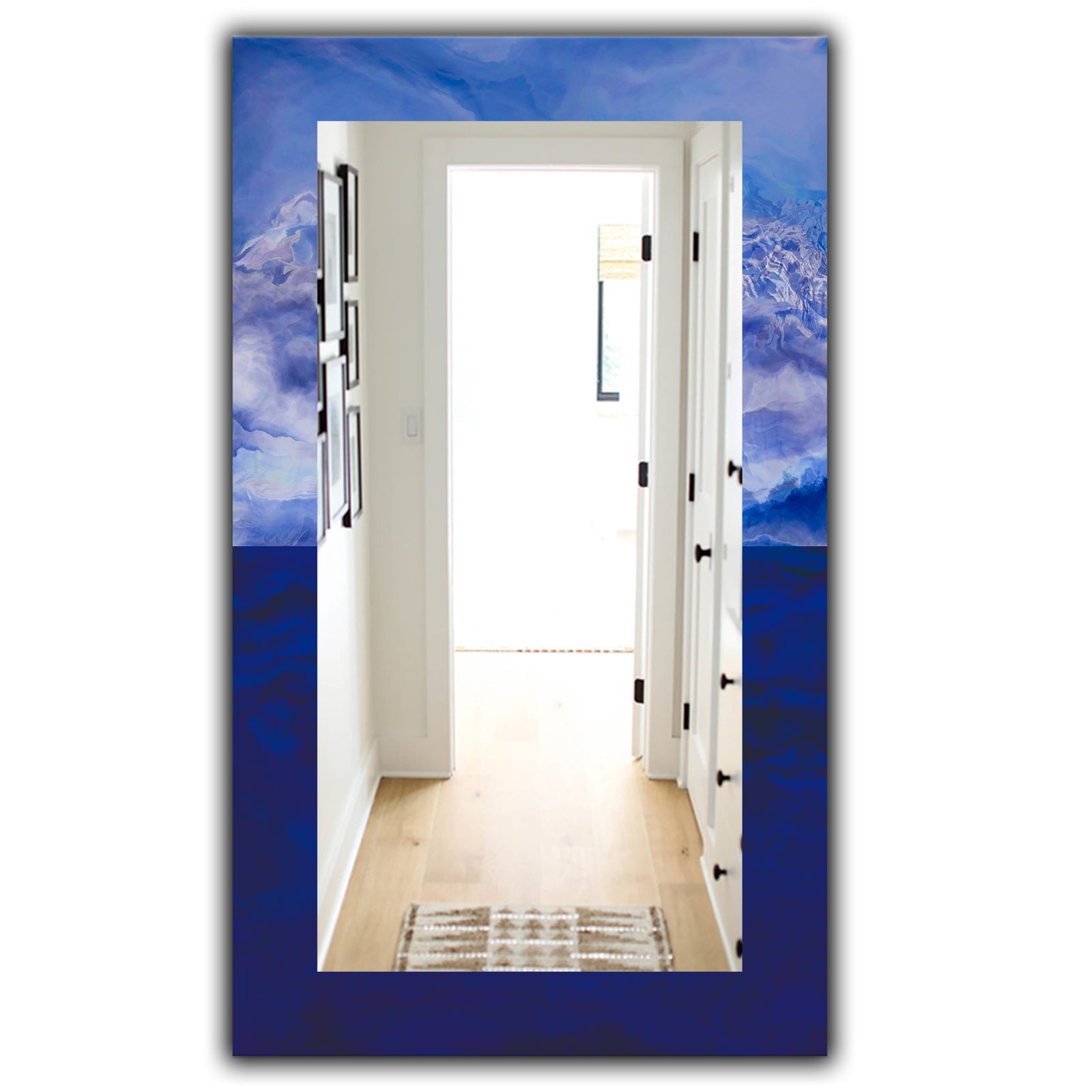 Blue Vibe - Traditional Mirror - Vanity Mirror