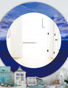 Blue Vibe - Traditional Mirror - Oval or Round Wall Mirror