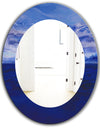 Blue Vibe - Traditional Mirror - Oval or Round Wall Mirror