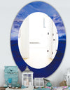 Blue Vibe - Traditional Mirror - Oval or Round Wall Mirror