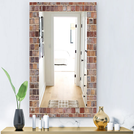 Brick III - Modern Mirror - Wall Mirror