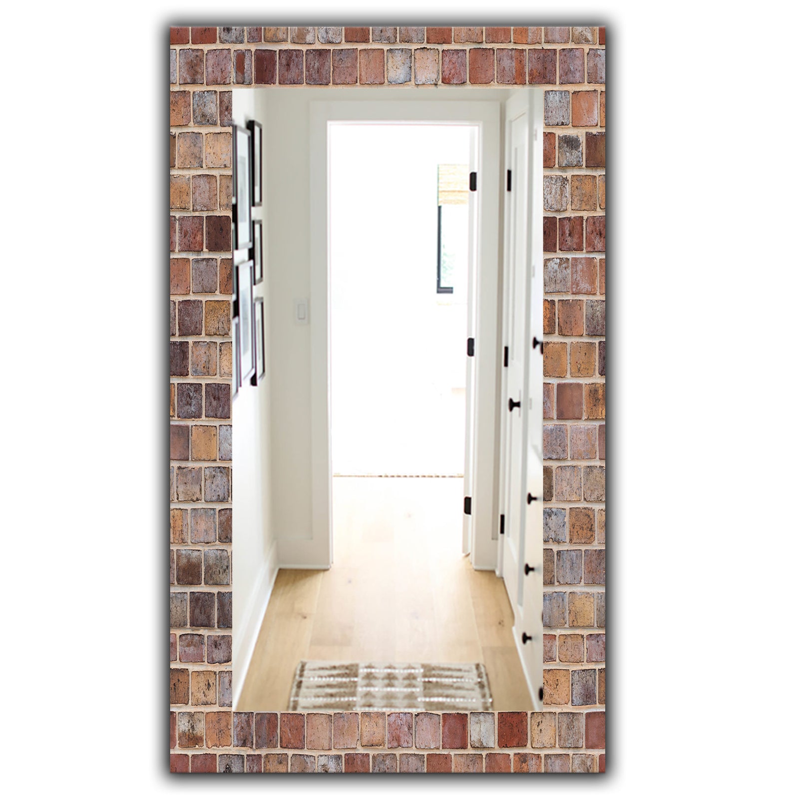 Brick III - Modern Mirror - Wall Mirror