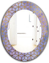 Capital Gold Honeycomb 5 - Modern Mirror - Oval or Round Wall Mirror