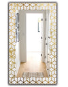 Capital Gold Honeycomb 6 - Modern Mirror - Wall Mirror