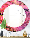 Capital Gold Honeycomb 7 - Modern Mirror - Frameless Oval or Round Wall Mirror