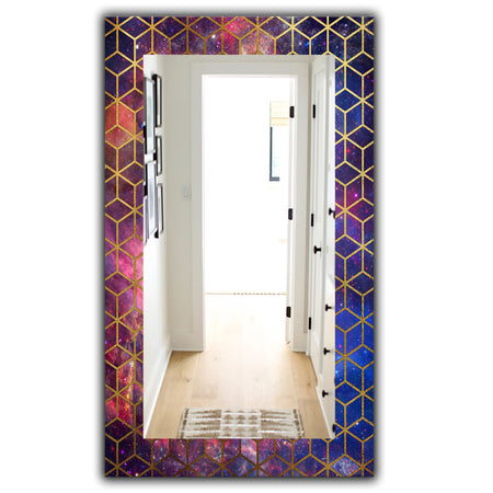 Capital Gold Honeycomb 8 - Modern Mirror - Frameless Vanity Mirror