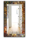Capital Gold Honeycomb 9 - Modern Mirror - Frameless Wall Mirror
