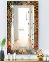 Capital Gold Honeycomb 9 - Modern Mirror - Frameless Wall Mirror