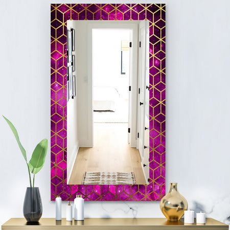 Capital Gold Honeycomb 10 - Modern Mirror - Vanity Mirror