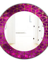 Capital Gold Honeycomb 10 - Modern Mirror - Oval or Round Wall Mirror