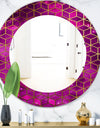 Capital Gold Honeycomb 10 - Modern Mirror - Oval or Round Wall Mirror