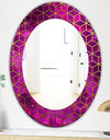 Capital Gold Honeycomb 10 - Modern Mirror - Oval or Round Wall Mirror