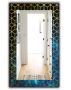 Capital Gold Honeycomb 11 - Modern Vanity Mirror - Frameless Contemporary Wall Mirror